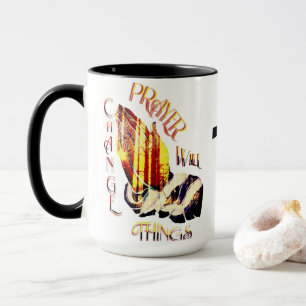 Prayer kommer att byta Sak kaffe Mugg