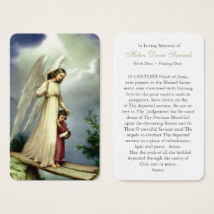 Prayer-kort Arch Angel Michael Visitkort