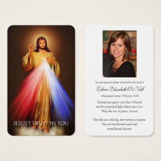 Prayer-kort | Divine Mercy 010 Visitkort