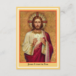 Prayer-kort för den katolska Andlig-kommunen Tilläggskort