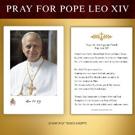 Prayer-kort för påve Leo XIV, Kristus Vicar