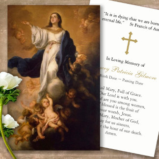 Prayer-kort | Försumma Mary till Kor Visitkort