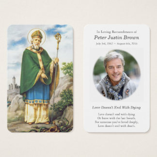 Prayer-kort | Glorious St Patrick Visitkort