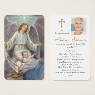 Prayer-kort   Guardian Angel 2 Visitkort