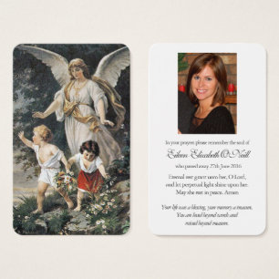 Prayer-kort   Guardian Angel 3 Visitkort