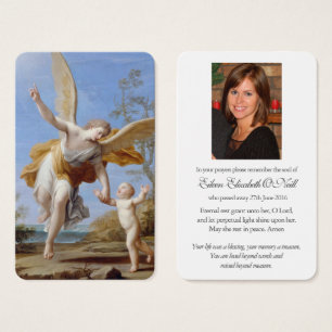 Prayer-kort Guardian Angel Visitkort