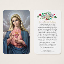Prayer-kort | Helig Heart 020