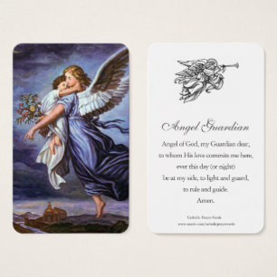 Prayer-kort   Herrens ängel Visitkort