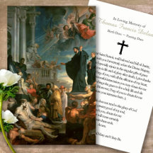 Prayer-kort | Miracles of St Francis Xavier