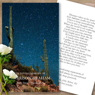 Prayer-kort Night Himlar - Deluxe Visitkort