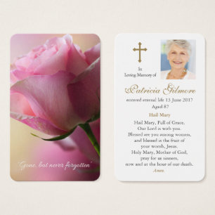 Prayer-kort   ROSA ROS 1 Visitkort