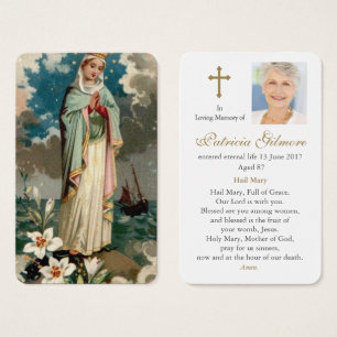 Prayer-kort Stella Maris Visitkort