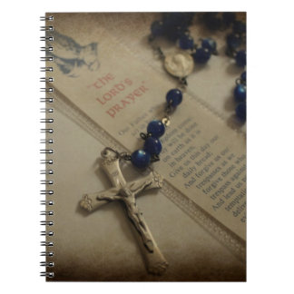 Prayer och Rosary Anteckningsbok