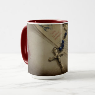 Prayer och Rosary Mugg