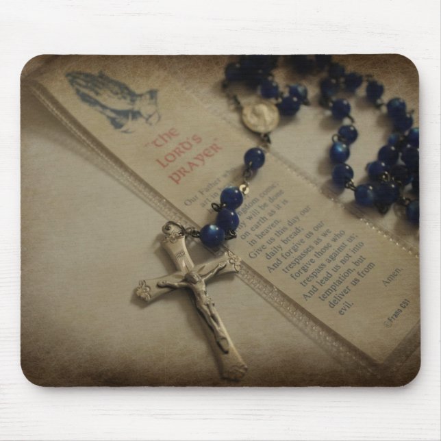 Prayer och Rosary Musmatta (Framsidan)
