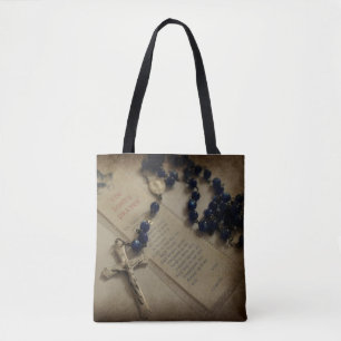 Prayer och Rosary Tygkasse