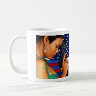 Prayer och skydd kaffemugg