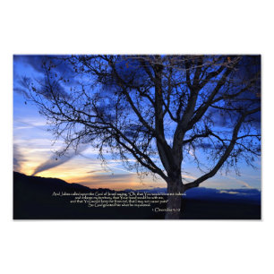 Prayer of Jabez Fototryck