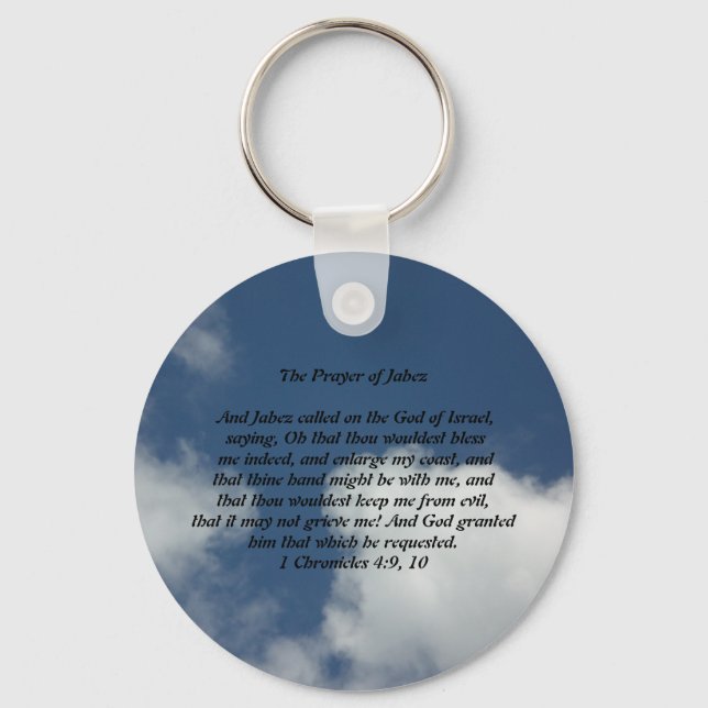 Prayer of Jabez Nyckelring (Framsida)