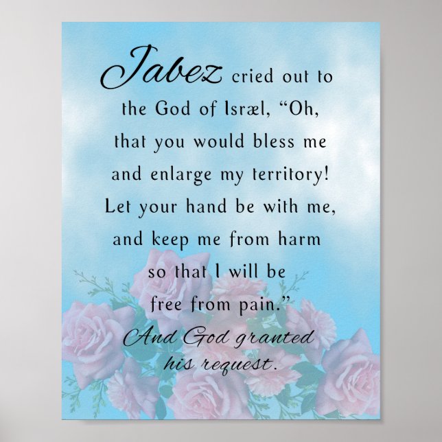 Prayer of Jabez Poster (Framsidan)