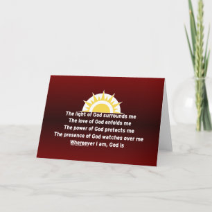 Prayer of Protection Kort