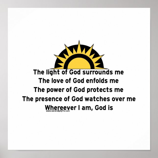 Prayer of Protection Poster (Framsidan)