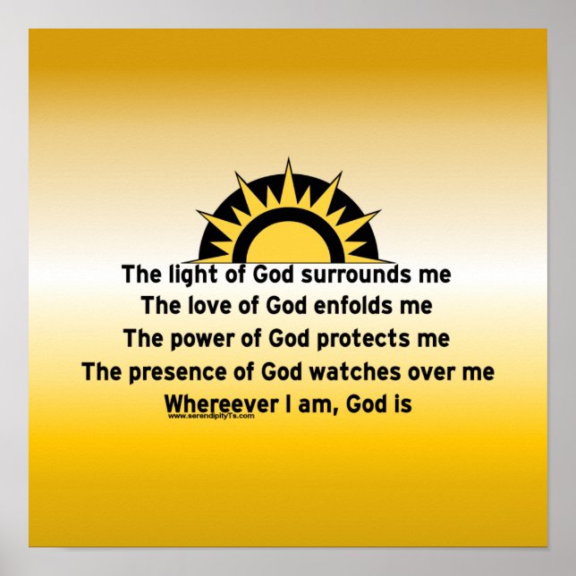 Prayer of Protection Poster (Framsidan)