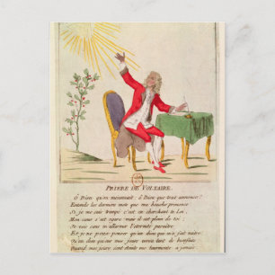 Prayer of Voltaire Vykort