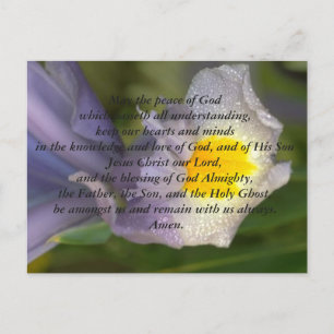Prayer Post Card (säg det med en bön) Vykort