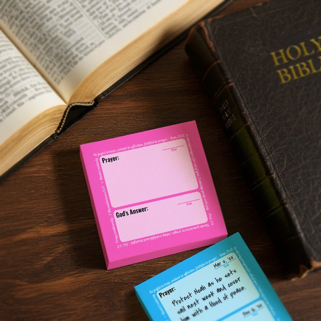 Prayer Post-it Notes (Rosa) (Skapare uppladdad)