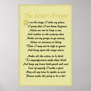 Prayer-Poster Poster