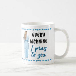 Prayer Psalm 88:13 "Varje morgon ber jag dig" Kaffemugg