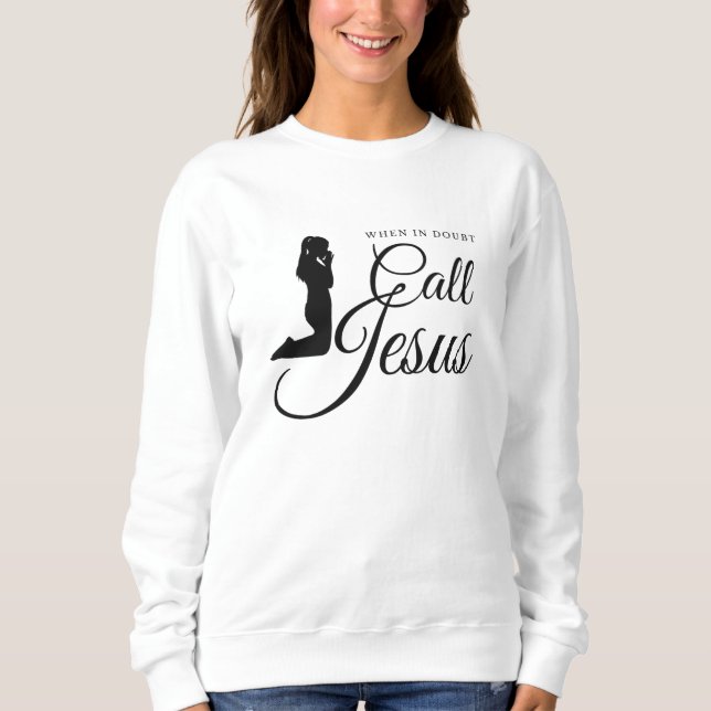 Prayer Religion Jesus Faith Christian T Shirt (Framsida)