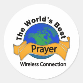 Prayer Runt Klistermärke