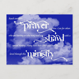 Prayer Shawl Mission-postkort Vykort