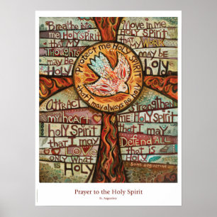 Prayer till Heliga Spirit-klassrummet poster