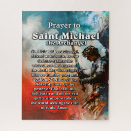 Prayer till Saint Michael Archangel Pussel