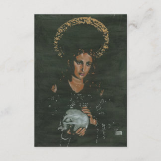 Prayer till St Mary Magdalen Prayer Card Tack Kort