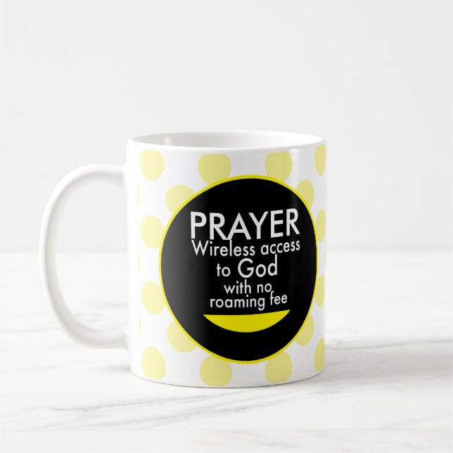 Prayer - Trådlösa Kaffemugg (Vänster)