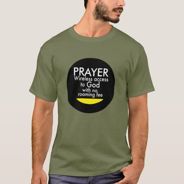 Prayer - Trådlösa T Shirt (Framsida)