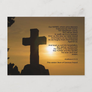 Prayer - Vår Far (Pater Noster) Vykort