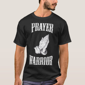 Prayer Warrior Christian Religiösa Bible Motivatio T Shirt