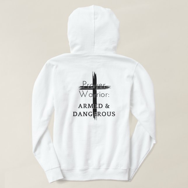 Prayer Warrior Hoodie (Design baksida)