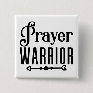 PRAYER WARRIOR Inspirational Christian Quote Knapp