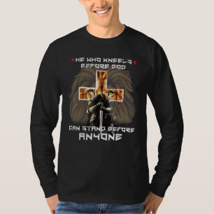 Prayer Warrior Lejon of Judah Graphic Christian Cr T Shirt