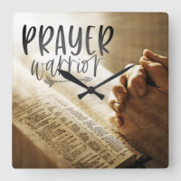 PRAYER WARRIOR Praying Händer på Open Bible
