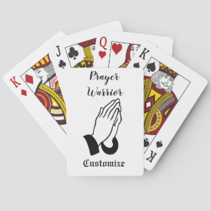 Prayer Warrior Praying Thunder_Cove Casinokort