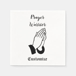 Prayer Warrior Praying Thunder_Cove Pappersservett