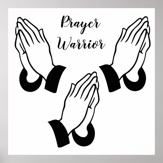 Prayer Warrior Praying Thunder_Cove Poster (Framsidan)
