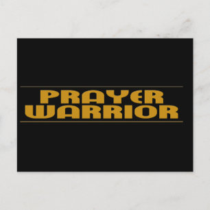 Prayer Warrior Products Vykort